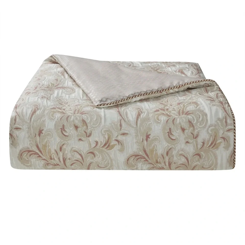 WATERFORD Anora 4PC Comforter Set, Ivory, King
